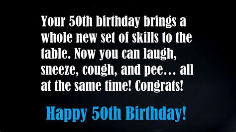 funny quotes for 50th birthday man|50th birthday sayings for men.